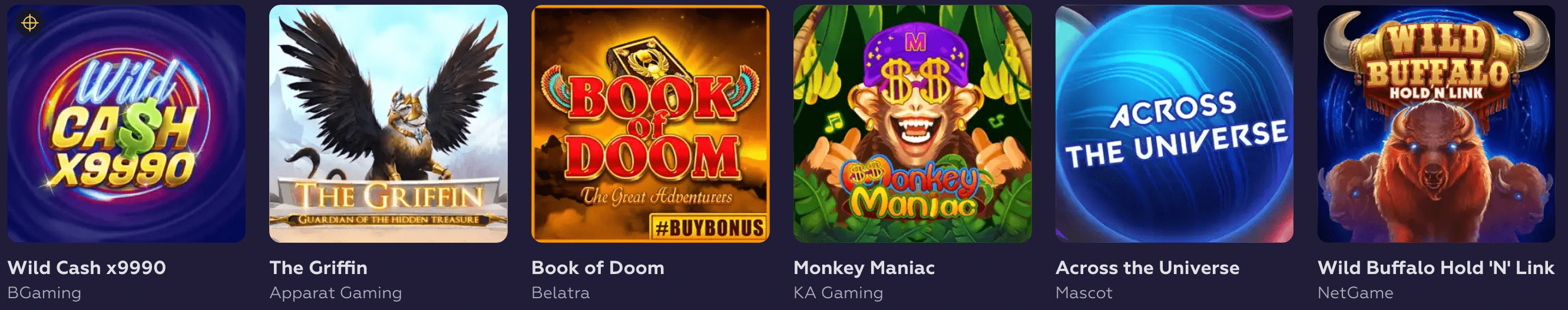 Playfina Casino Spiele