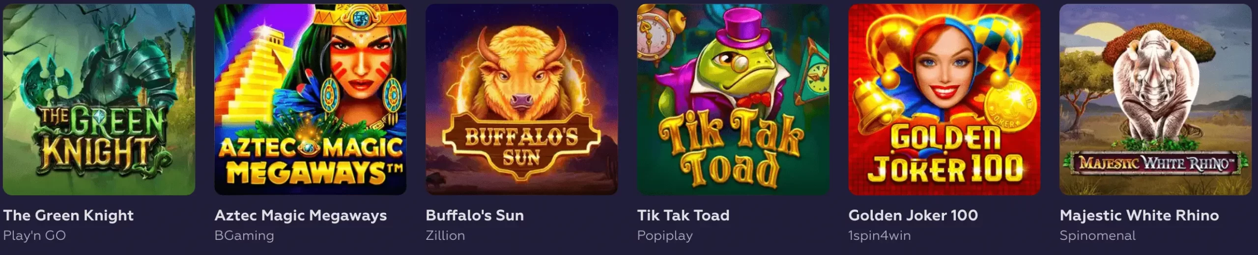 Playfina Spiele